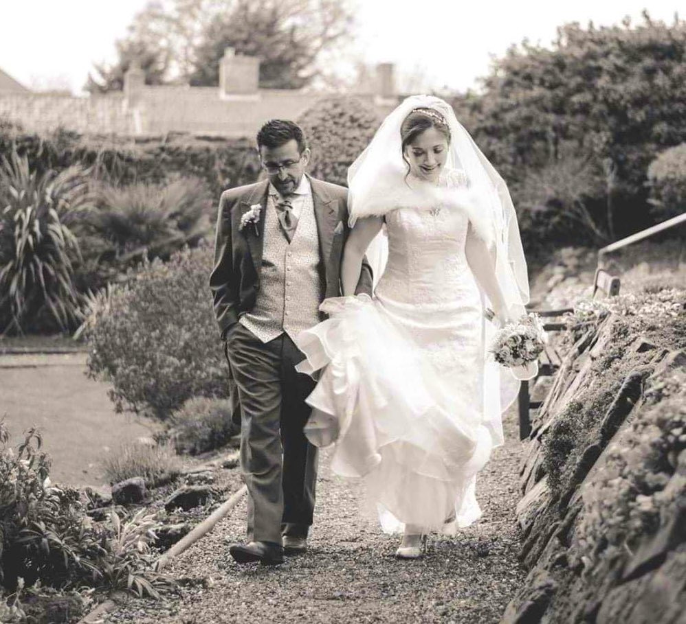 Today is our anniversary. What a year it’s been, with more downs than up but this man continues to show love and patience.