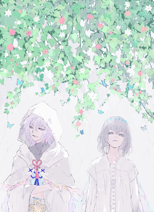 #2022年自分が選ぶ今年の4枚マーリンとオベロンばかり描いてました 