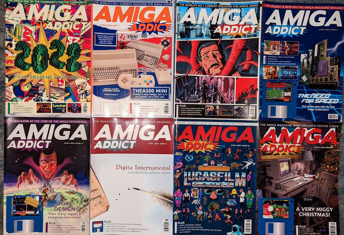 We just want to say a MASSIVE thank you to all the support in 2022. Writers, readers, interviewees, post sharers &amp; more! You have all helped the mag grow. These issues were from this year &amp; although hardwork we love it!♥️

Now back to deadline for the next issue!