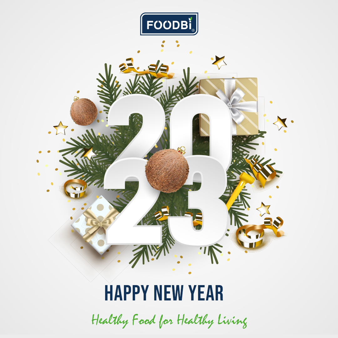 Wishing you 12 months of success, 52 weeks of laughter, 365 days of fun, 8,760 hours of joy, 525,600 minutes of good luck, and 31,536,000 seconds of good health.

Happy New Year!

#foodbi #happynewyear #happynewyear2023 #newyearhealth #tbhqfree #glutenfree #happiness #healthyfood