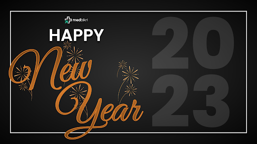 MedbikriApp's tweet photo. Happy New Year! 2023 is the beginning of a new chapter. This is your year. Make it happen.

#HappyNewYear #happynewyear2023 #newyear2023 #year2023  #2k23 #Medbikri https://t.co/jRLxK8lmFV