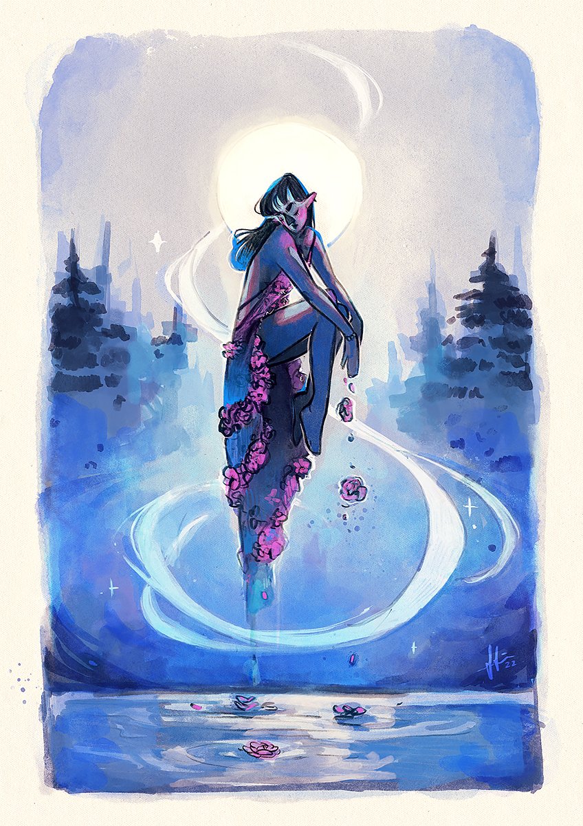 2022 has been a tough year for me in some ways, and it's definitely been reflected in my art. But let's still celebrate the end of the year by sharing some of my previously unshared art and spreading some good vibes for 2023. Here's to a great 2023 for all of us!🌟