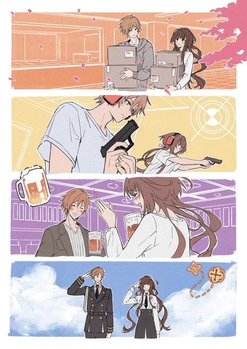 #collarxmalice #カラマリ
冴市【彼女と彼の物語】
Wish you all a wonderful New Year. 
