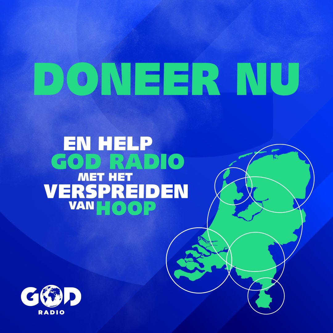 Geeft God het op je hart om mee te bouwen aan het creëren van positieve radio die luisteraars inspireren en aanmoedigen om een ​​betekenisvolle relatie met Jezus te hebben en toe te rusten voor Gods Koninkrijk? Steun hét geluid van Hoop voor Nederland. ✅ GOD.radio/geven