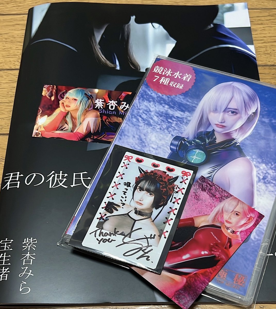 re_kai's tweet photo. 初めて会えた宝生渚さん百合写真集2人とも可愛いかった～会えて良かった！ https://t.co/OrvpLi4vux