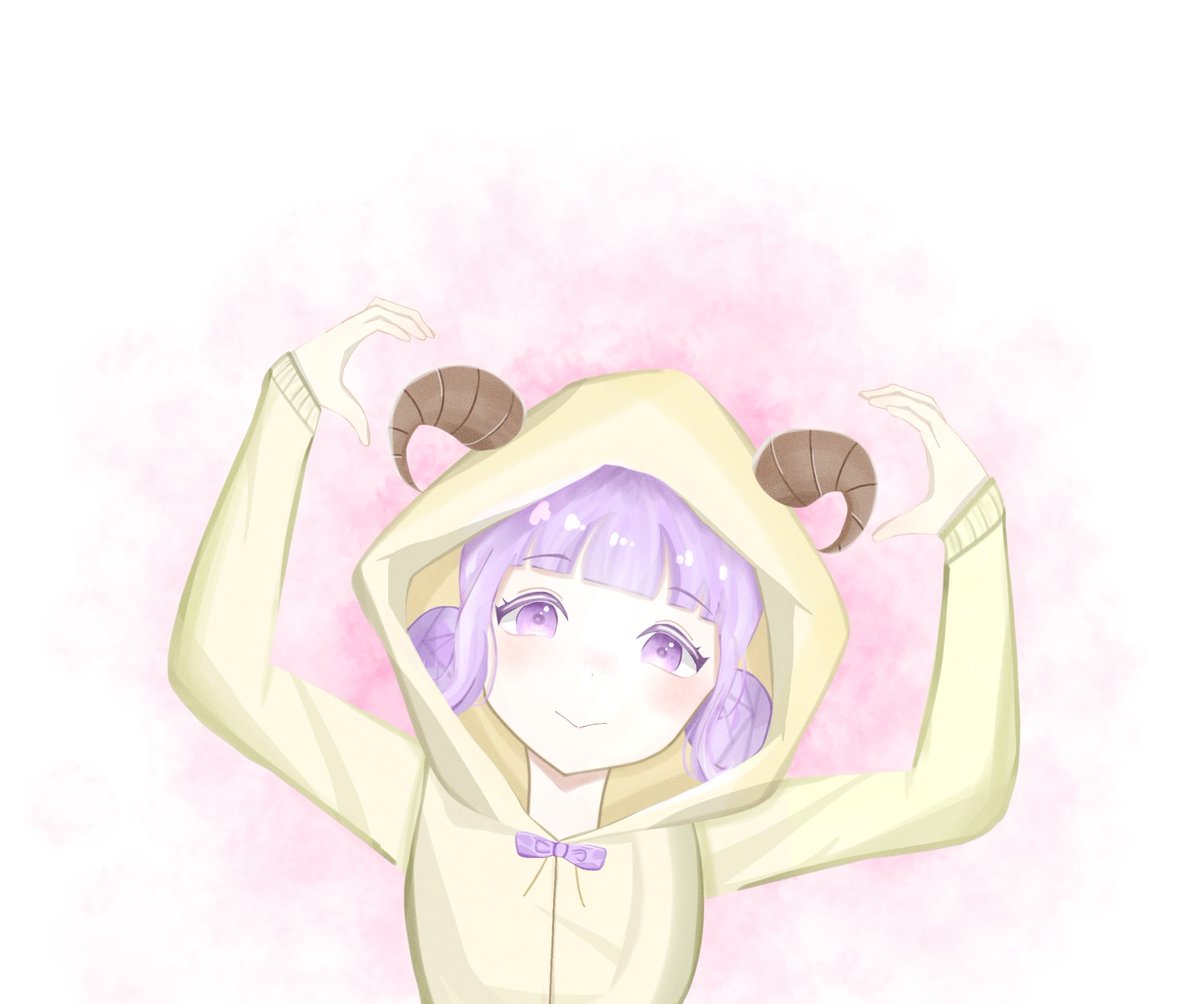 ぽっぴんずのまぁちゃん描かせていただきました🐑💕︎ アイドルのまぁ