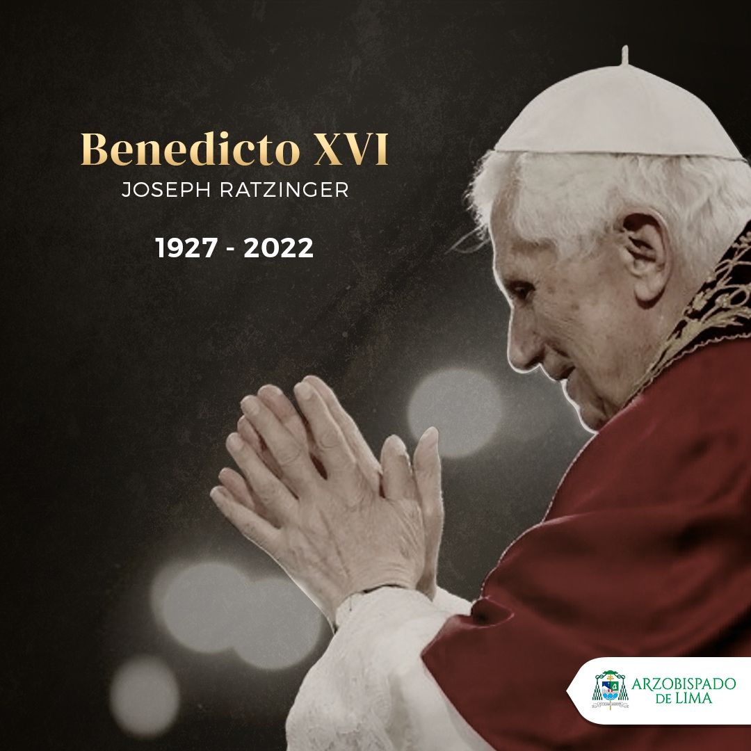 arzolima's tweet photo. Benedicto XVI ha vuelto a la Casa del Padre https://t.co/jSZk3cGMYF
