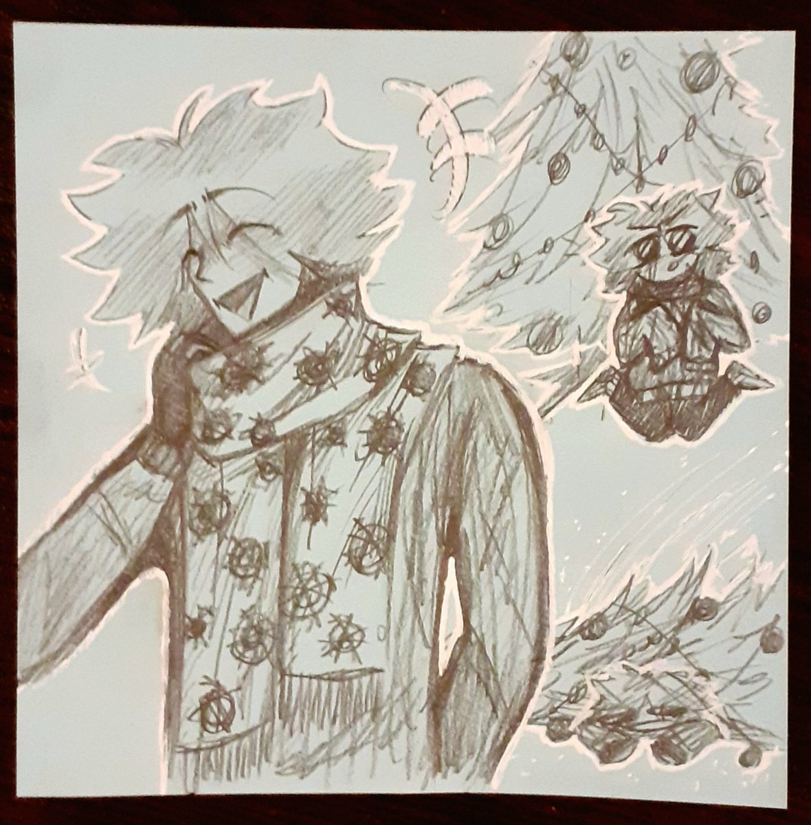 versusrainer's tweet photo. Did I just come to life on New Year's Eve, omg🥃
The first art of today, but the last two I drew last month..
But here I am again and wish you a Happy New Year!!🎉🎄🎉

#traditionalart #traditional #art #sketch #mycharacterart #mycharacter #myoc #myocart #oc #humanart #human https://t.co/3xRRjlKtrY