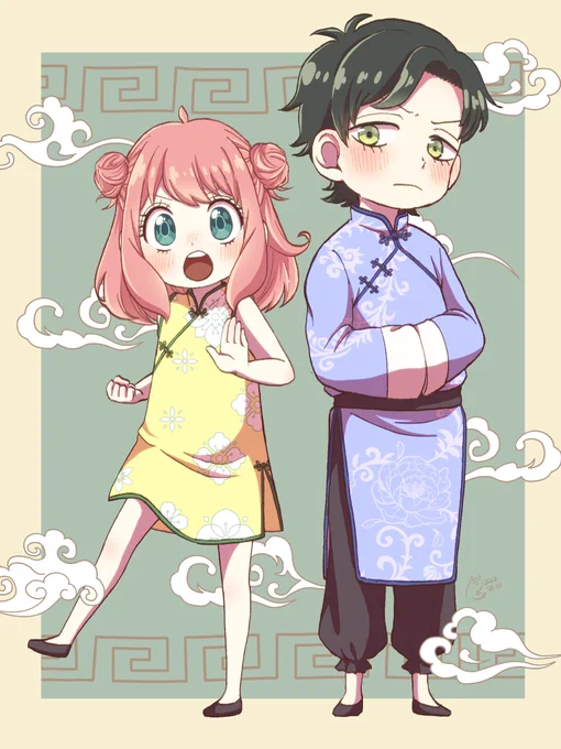 SPYをたくさん描いた1年でした #今年も残りわずかなのでお気に入りの4枚を貼る 