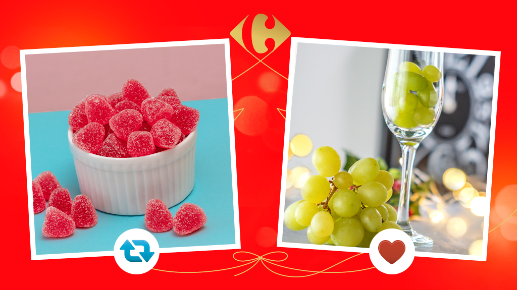 ¡Ya no queda nada para las campanadas!  ¿Con qué vas a despedir tú el año?

RT 🔃 Golosinas
FAV ❤ Uvas

#FelizNocheVieja #Adios2022 #Hola2023