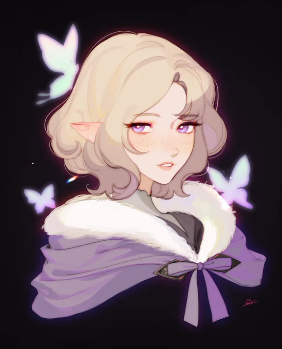 for @/unveiledgallows  it's always a lot of fun drawing the same character during different phases of their lives  