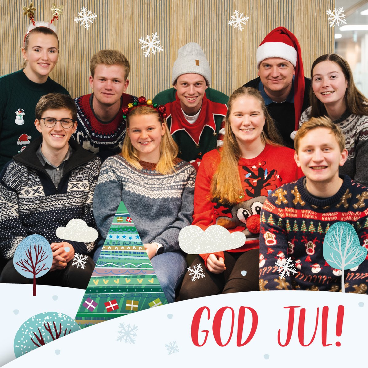 Ønsker alle sammen god jul og godt nyttår fra oss i Norges Bygdeungdomslag!🥳💚