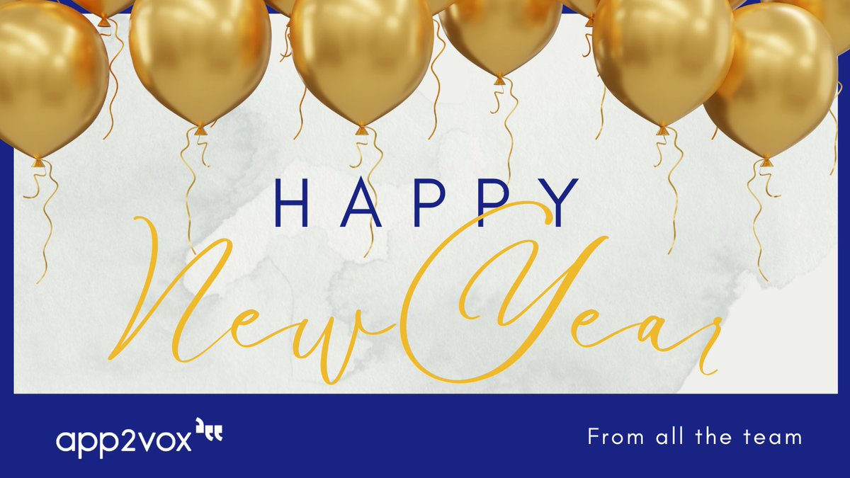 app2vox's tweet image. Happy New Year from all of the app2vox Team! 🎉

We hope you enjoy bringing in the new year and have wonderful celebrations! 😊

#app2vox #accessibleaccessibility #autismwarrior #autismparent #autismsupport #actuallyautistic #autismawareness #neurodiversity #autismchristmas