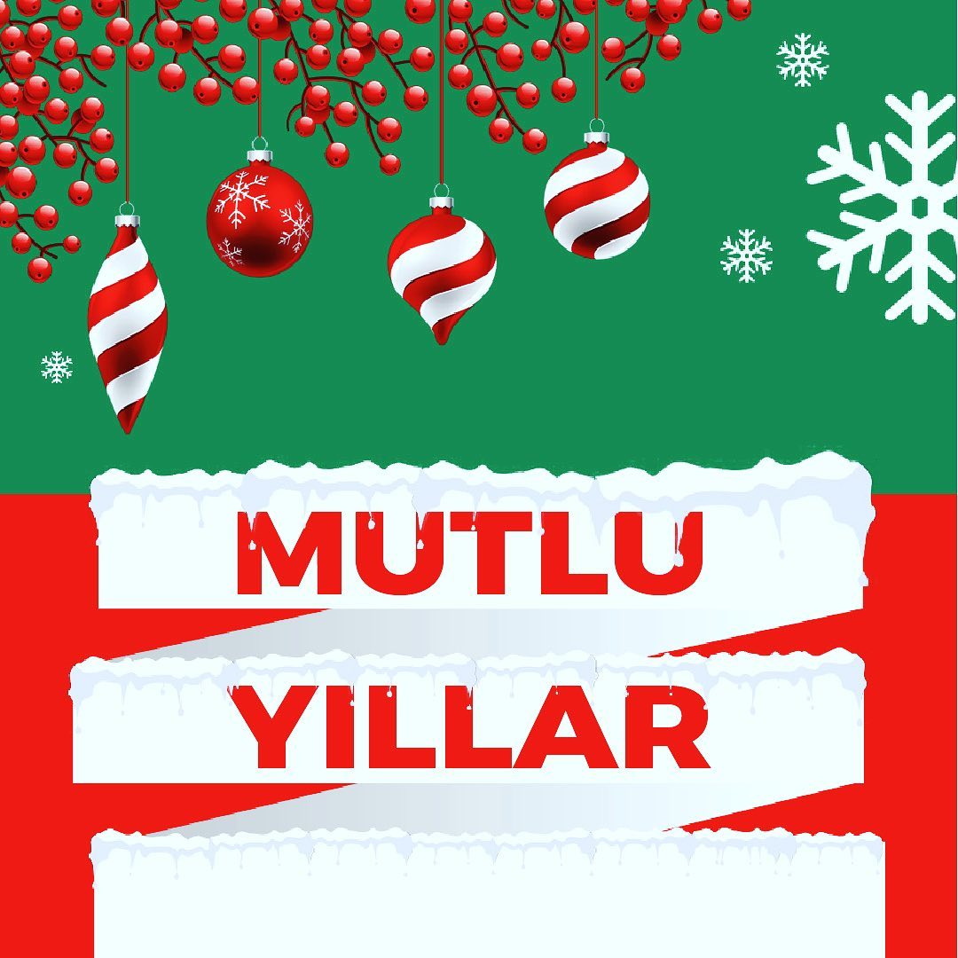 Yeni yılda mutluluğun ve başarının hayatınızdan eksik olmaması dileğiyle, mutlu yıllar.