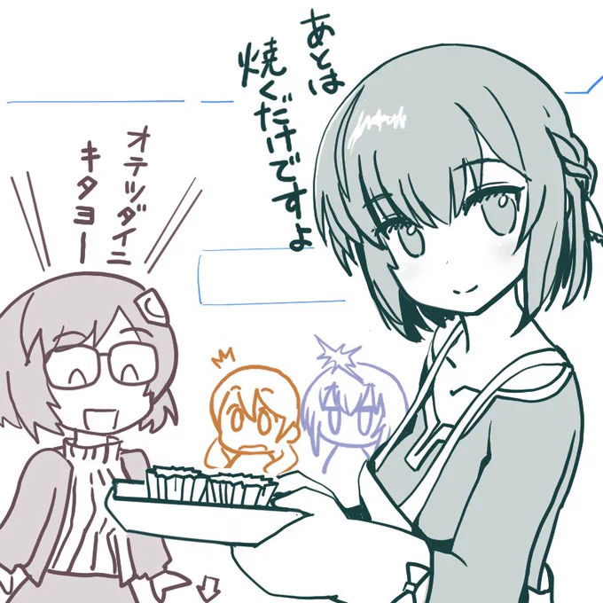 本日の歳末らくがき

ミアちゃんと素敵なお菓子作り〜 