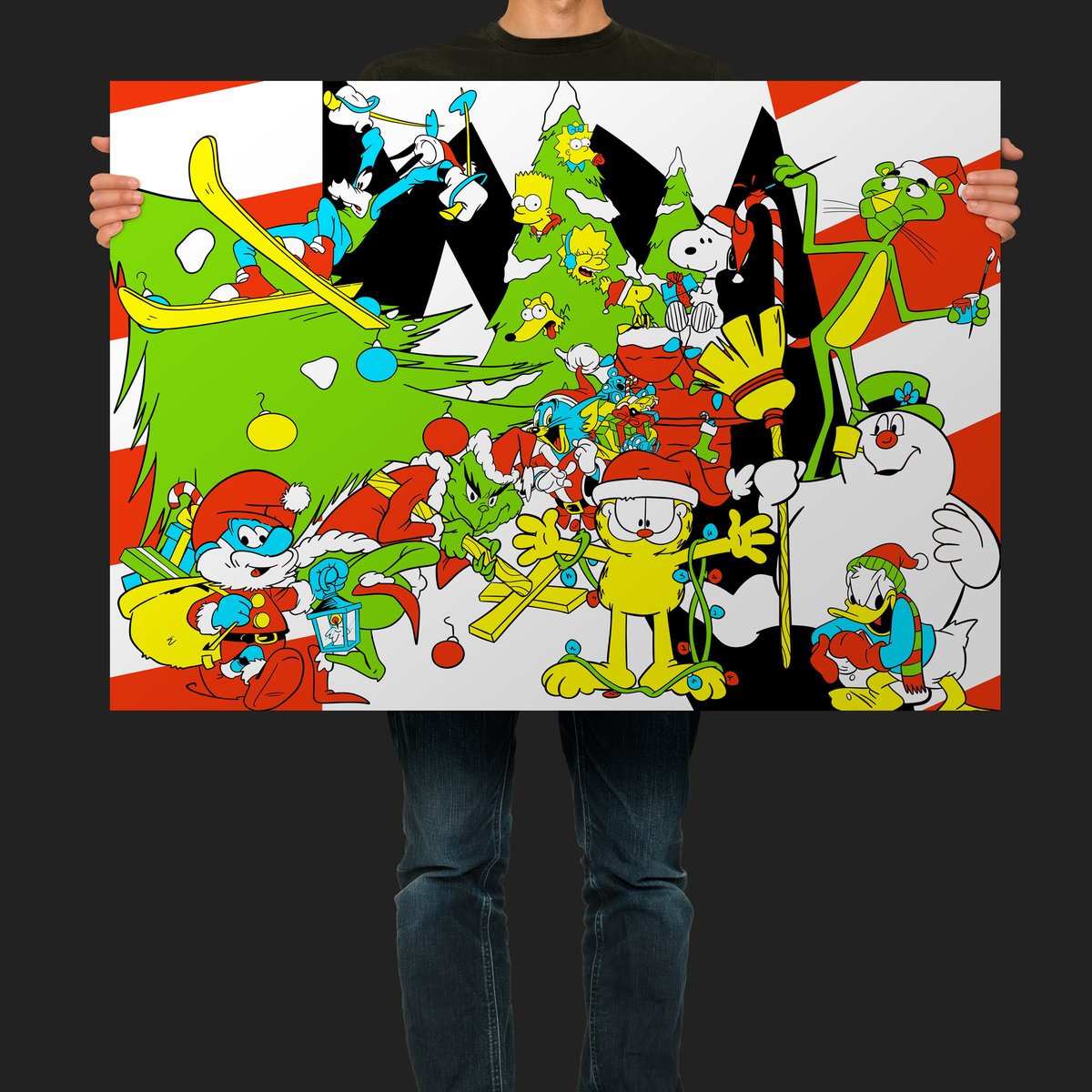 #GM I Hope you all had a great Xmas break! To say thankyou for all the support this year I wanted to give all <a href="/thumbs_club/">Thumbs Club ⚡️</a> #NFT holders an exclusive downloadable free #Xmas art print. Hit the holders chat in the Discord for the link!