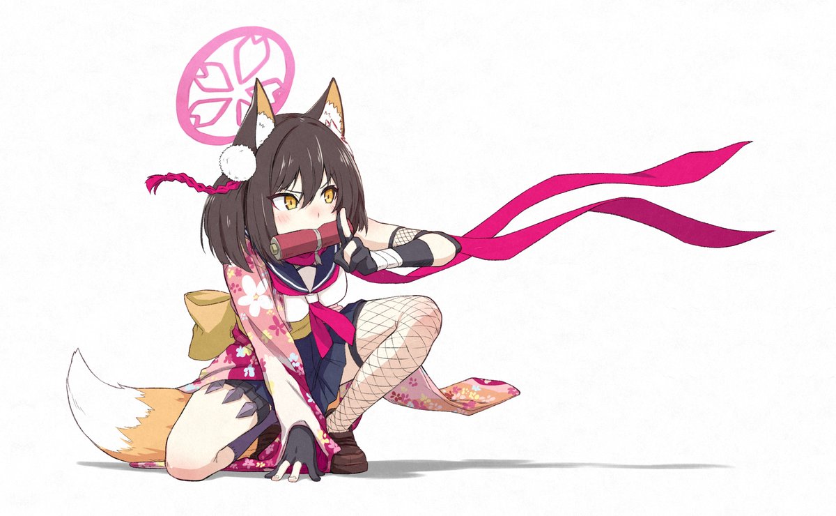 描き納めイヅナ
#ブルアカ 