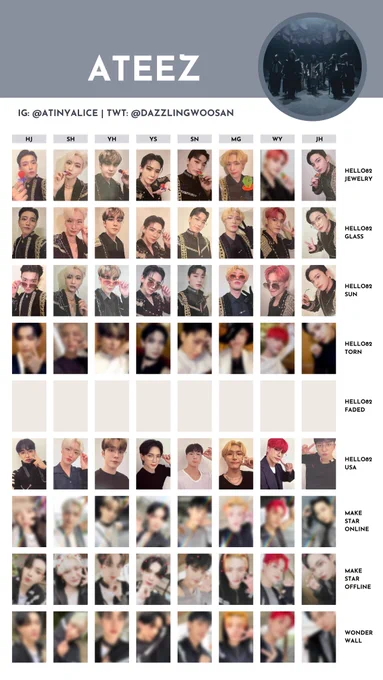 ATEEZ ユノ WITNESS hello82 トレカ melody🧃 on X: 