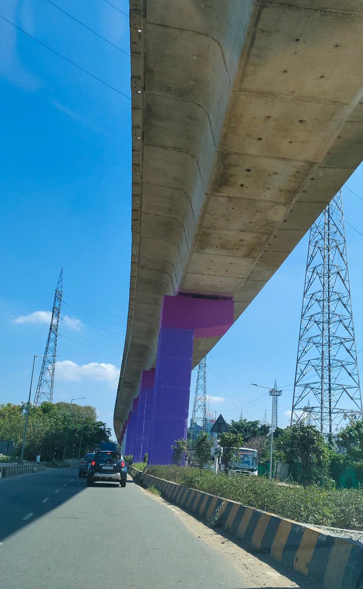 WF_Watcher's tweet photo. Same stretch with the latest pics from today! Thanks @saplabsindia @GEIndia 👍
#ITPB #Whitefield #NammaMetro #Bangalore #PurpleLine 31/12/2022 https://t.co/0N8gS6FH59