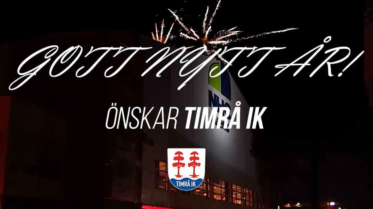 Timrå IK vill passa på att önska er alla ett riktigt gott nytt år! #Timraik