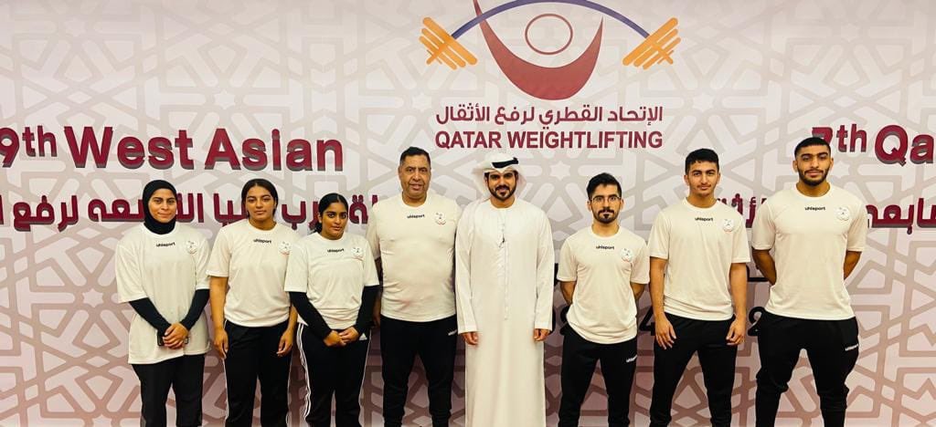 uaewlf's tweet photo. بعثة منتخبنا الوطني لرفع الأثقال في دولة قطر الشقيقة تشارك في بطولة غرب آسيا 2022..

#اتحاد_الإمارات_لرفع_الأثقال #الإمارات #بطولة_غرب_آسيا_٢٠٢٢ 
#weightlifting_federation #uae #abudhabi #dubai #sharjah #ajman #ras_alkhaimah #ummalqueain #fujairah #9th_west_asia_cup https://t.co/FZuQaxVtNA