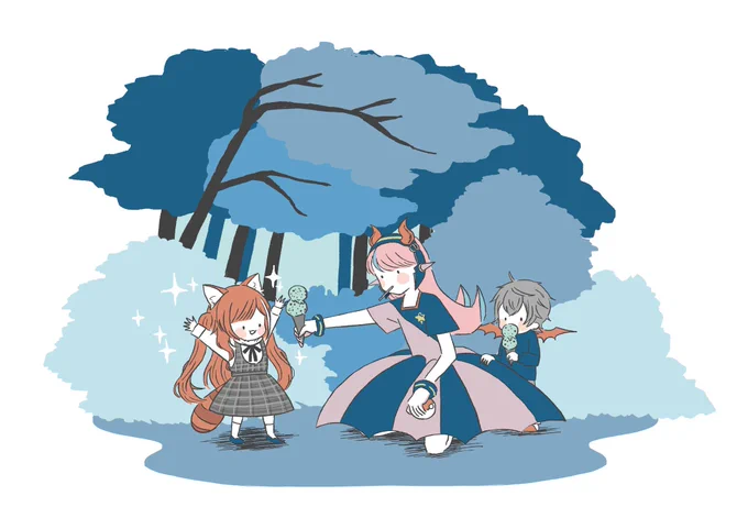 後半あまり描けなかったけど楽しく描けました!#2022年自分が選ぶ今年の4枚 