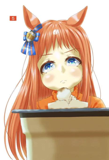 無事にコミケを終えましたので、頒布したイラスト本「Wonder Full Color」より「焼いているお餅につられて頬を膨らませてしまうグラスワンダー」を公開させていただきます!#ウマ娘 #グラスワンダー 