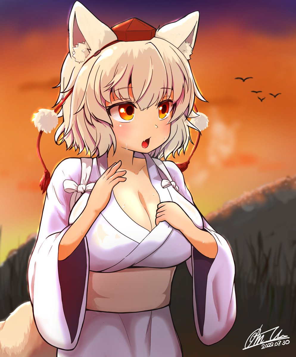 犬走椛 「#今年も残りわずかなのでお気に入りの4枚を貼る 」|まるのうち@杜の奇跡参加予定のイラスト