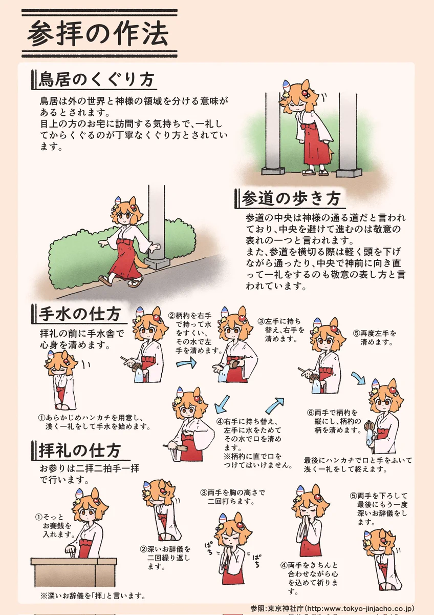 これは必見⁉初詣の参拝作法を教えます‼