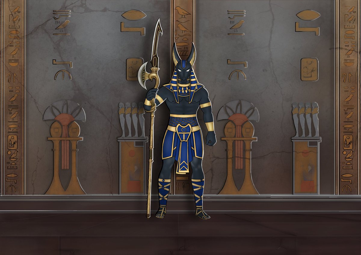 som_animation's tweet photo. Anubis Egyptian god
Anubis, also called Anpu, ancient Egyptian god of the dead, represented by a jackal or the figure of a man with the head of a jackal.

#anubias #egyptiangodofthedead
#photoshop #digitalart #Egyptian https://t.co/XVdtYRn0jn