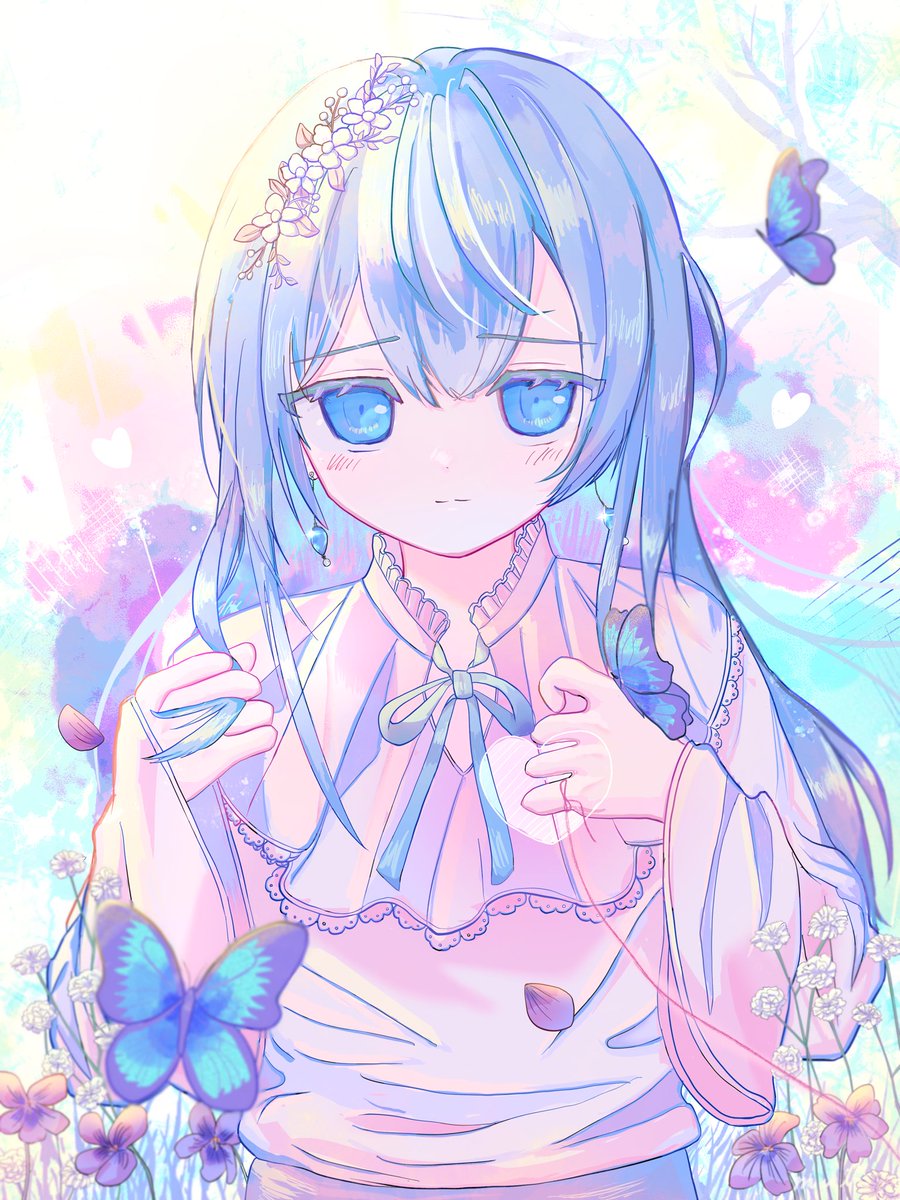 tknshmui's tweet photo. #2022年自分が選ぶ今年の4枚 

色彩にこだわって描いた1年でした！
来年は構図や背景を上達させたいです🥳 https://t.co/pZhOLqFdU6