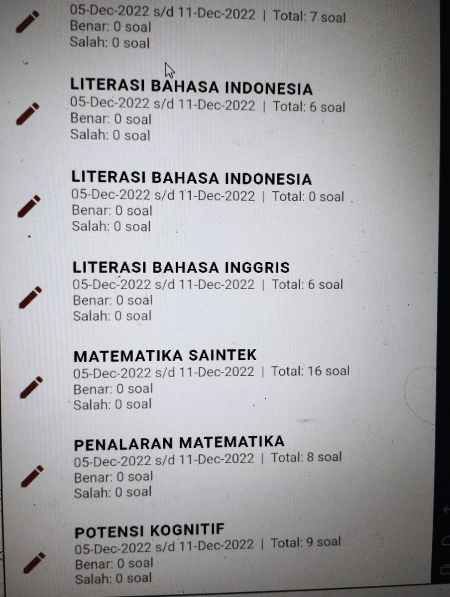 🔥[PROMO AKHIR TAUN]🔥

JUAL AKUN GO KREASI 
📚 Saintek dan Soshum
✅ Private Account
✅ Full Akses 24/7
✅ TO, Pembahasan, Video Pembelajaran, dll
✅ Aktif s/d Snbt 2023 Selesai

🥰 Check akun dulu, tf belakangan aja
#zonauangᅠᅠᅠ
#zonajajanᅠᅠᅠ
#SNBT2023