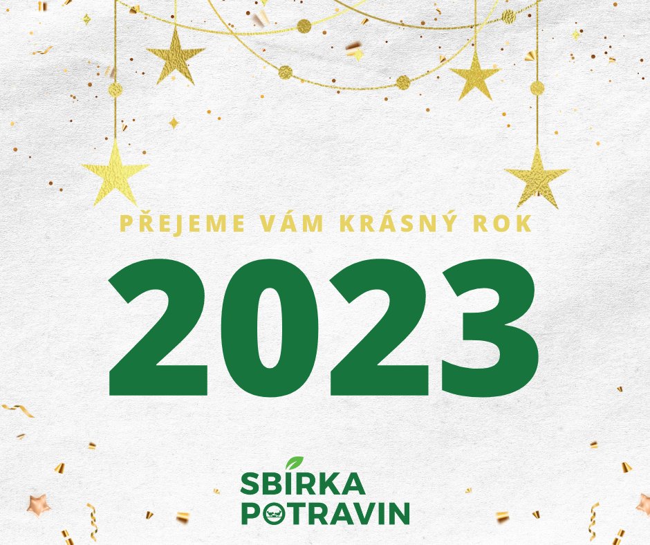 Tento rok s vámi byl opět fantastický, děkujeme!

Rok 2022 v číslech:
💚 1015 tun potravin a drogerie 
💚 3 zapojené e-shopy
💚 7 474 dobrovolníků v obchodech
💚 1,8 milionu porcí jídla
💚 zapojení 11 obchodních řetězců ve Sbírce bylo rekordní a v Evropě ojedinělé