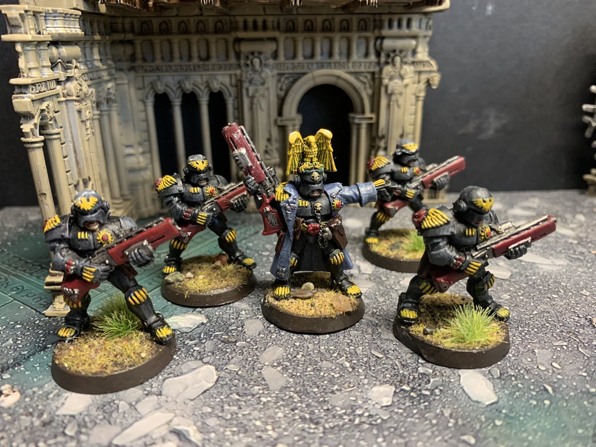 Didn’t quite finish it this year but I came very close to completing my 2nd ed Arbites army! Roll on 2023 and a new project #oldhammer #WarhammerCommunity