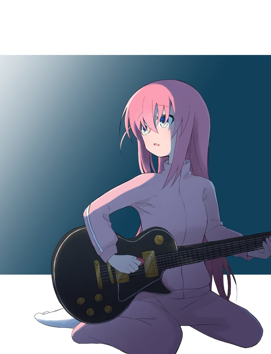 後藤ひとり 「「君に朝が降る」 #ぼっち・ざ・ろっく 」|ルートのイラスト