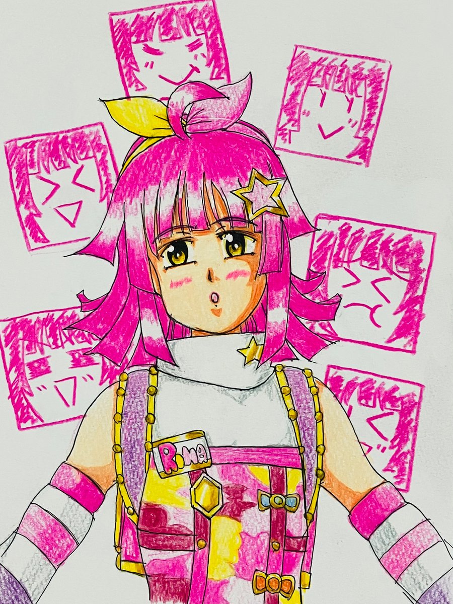 天王寺璃奈 「たぶん年が明けたらあるだろう祭を予想して過去絵あげ予約!!#今年最初の璃奈ちゃん」|ほむらのイラスト