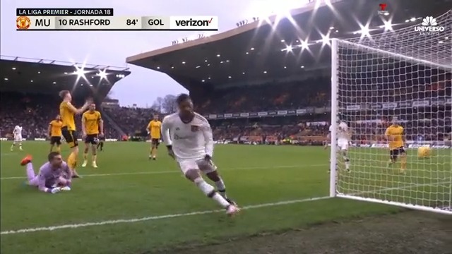 ❌ ¡ANULADO! ❌

🖥️ El VAR determinó que hubo una mano de @MarcusRashford en el que pudo haber sido su segundo gol con @ManUtd 

⚽️ Wolves 0-1 Manchester United 

#LigaPremierTD”