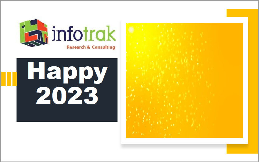 The Infotrak family wishes you a Happy New Year, bursting with fulfilling and exciting opportunities. And remember, if opportunity doesn't knock, build a door! Wishing you a joyous 2023! #Infotrak