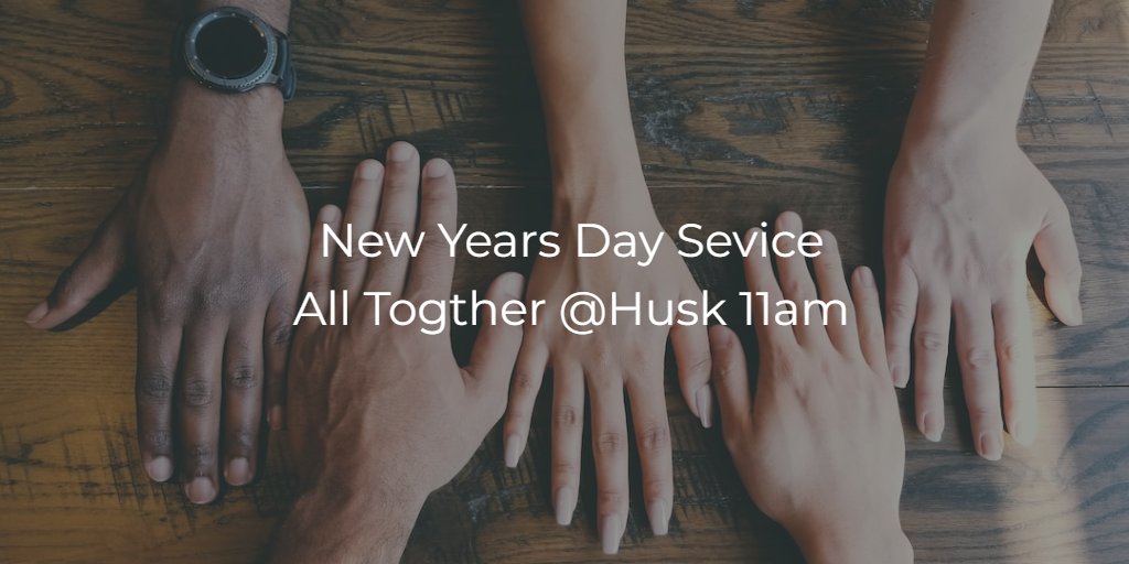thcchurch's tweet photo. Looking forward to seeing you  this Sunday. We have a joint service at Husk. As it is New Year's Day we will be starting half hour later this week. No Service at the Lighthouse. 649-651 Commercial Road, E14 7LW. https://t.co/uuwpUpYYTG