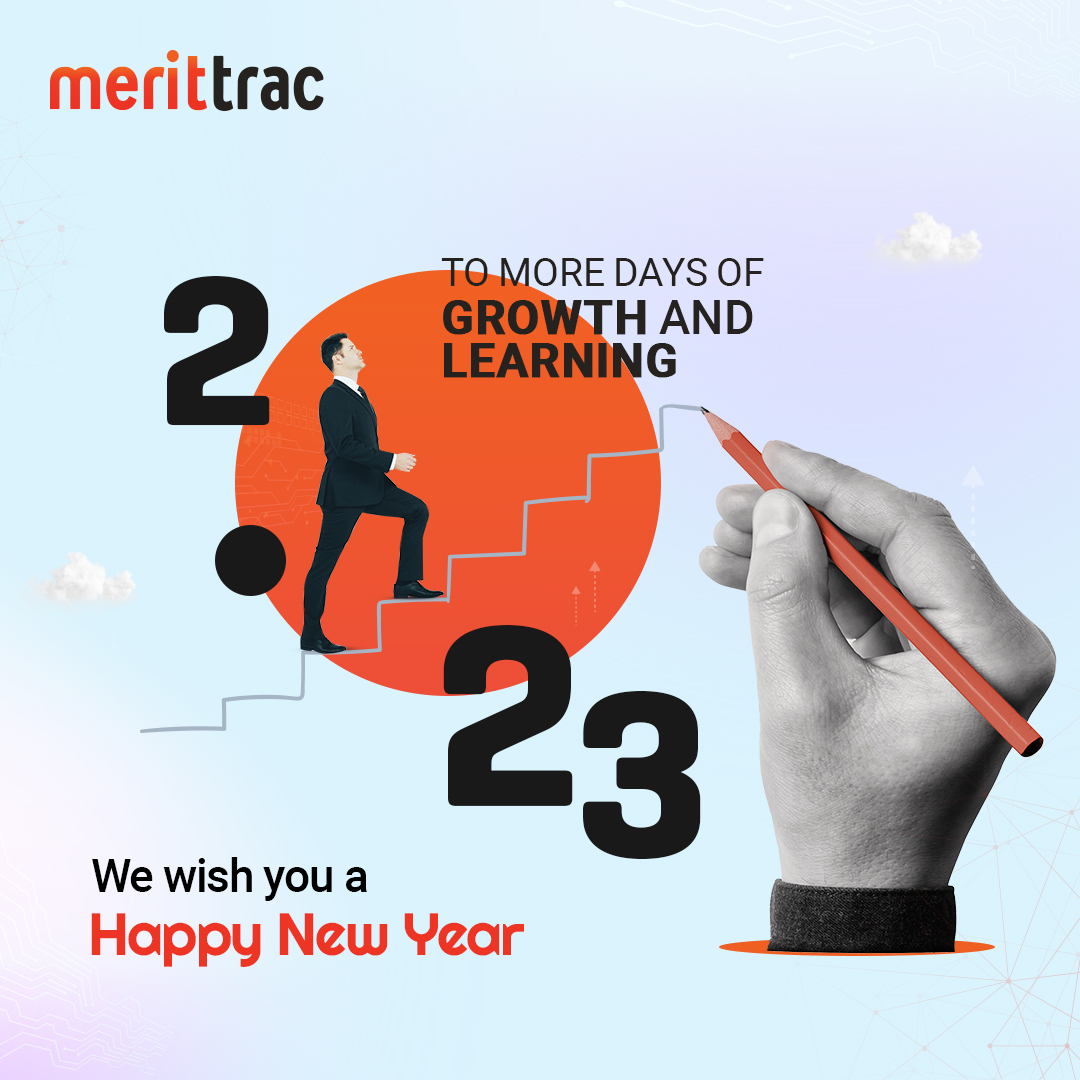MeritTracsvc's tweet photo. Team MeritTrac wishes you a very Happy New Year
#newyear #newbeginnings #growth #learning #happynewyear2023 https://t.co/PmKrQio9CF