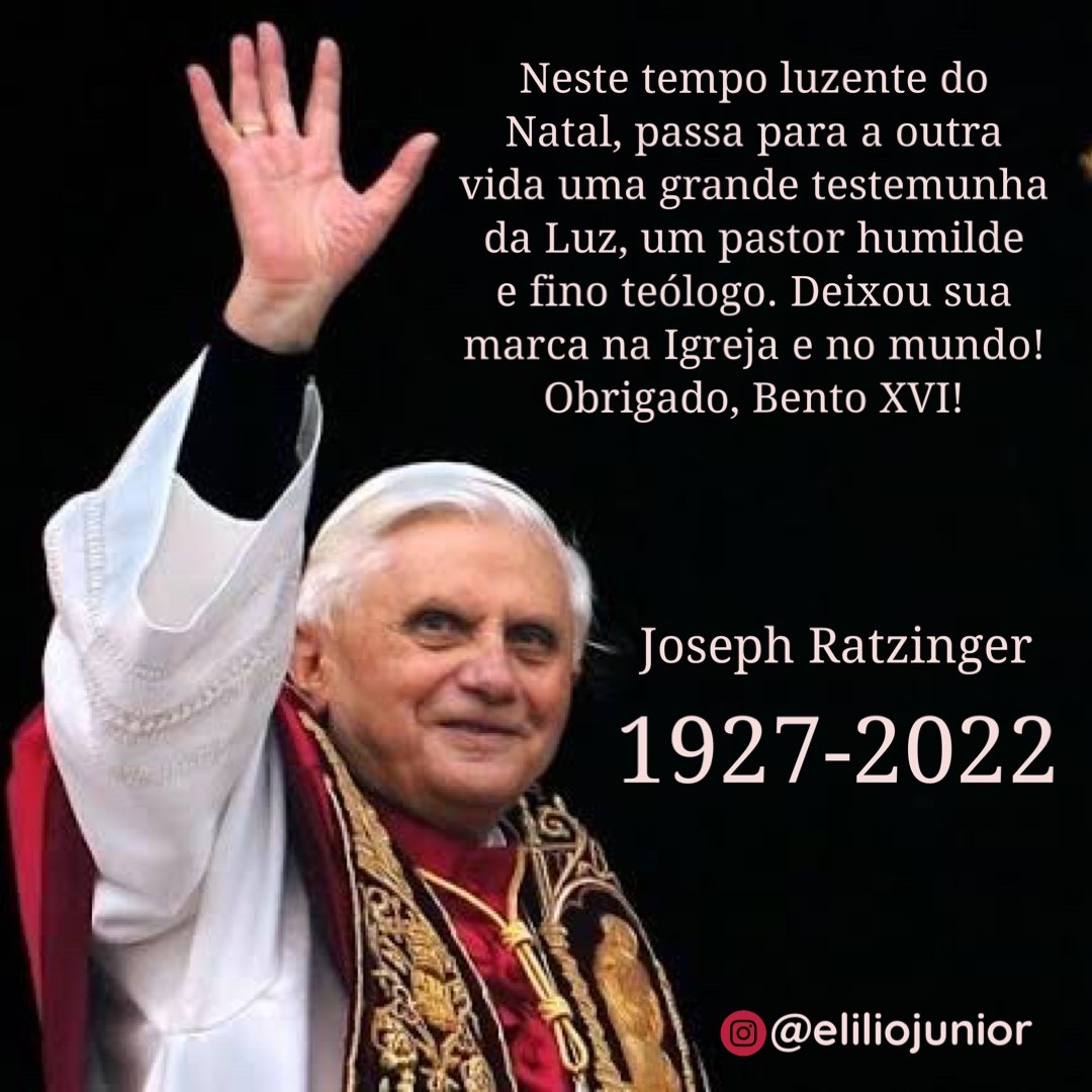 dmauromorelli's tweet photo. Descanse em Paz, Joseph, na plenitude do Batismo celebrado em Cristo, Sacramento do Amor Misericordioso   no dom do Espírito Santo. https://t.co/8TtQOBBp3K