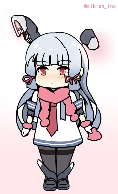 チョコ渡し前の叢雲です!1h10m#艦これ版深夜の真剣お絵描き60分一本勝負#艦これ版真剣お絵描き60分一本勝負_20221231 