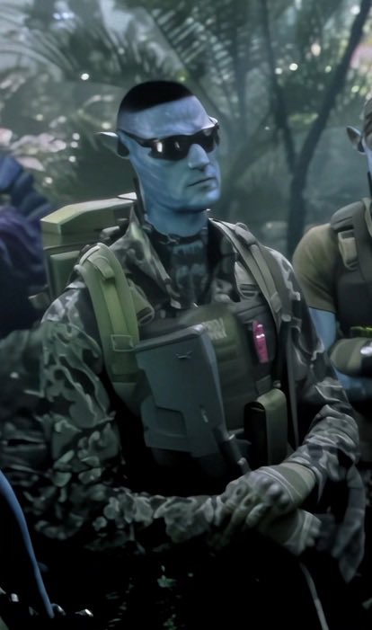 _gbuser's tweet photo. you know his na’vi wife is hair fucking at least 4 other dudes while he’s on deployment https://t.co/wxLfIh3xMl