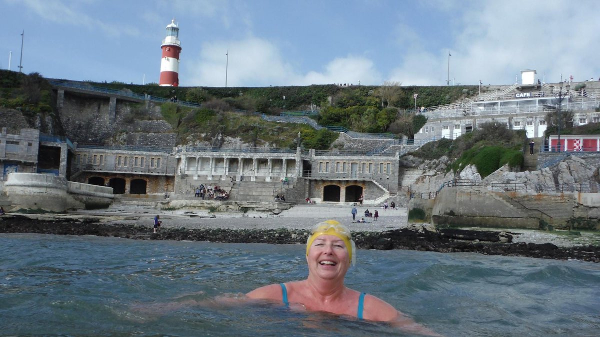 LewisPugh's tweet photo. So happy to see Pauline Barker given an MBE in the New Year's Honours List. She has helped make Devon and Cornwall the epicentre of open water swimming in the UK. And she is also a lovely person! 🏊‍♀️🌊 https://t.co/x3pPXi0gUT