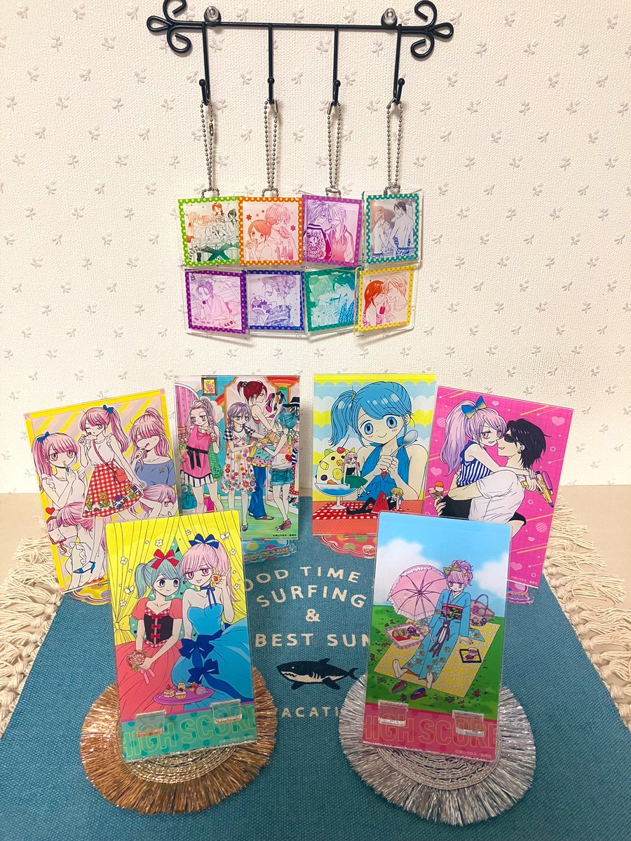 「今年嬉しかったことは、メディコスさんでハイスコアのグッズを発売してもらったことで」|津山ちなみ HIGH SCORE 連載中のイラスト
