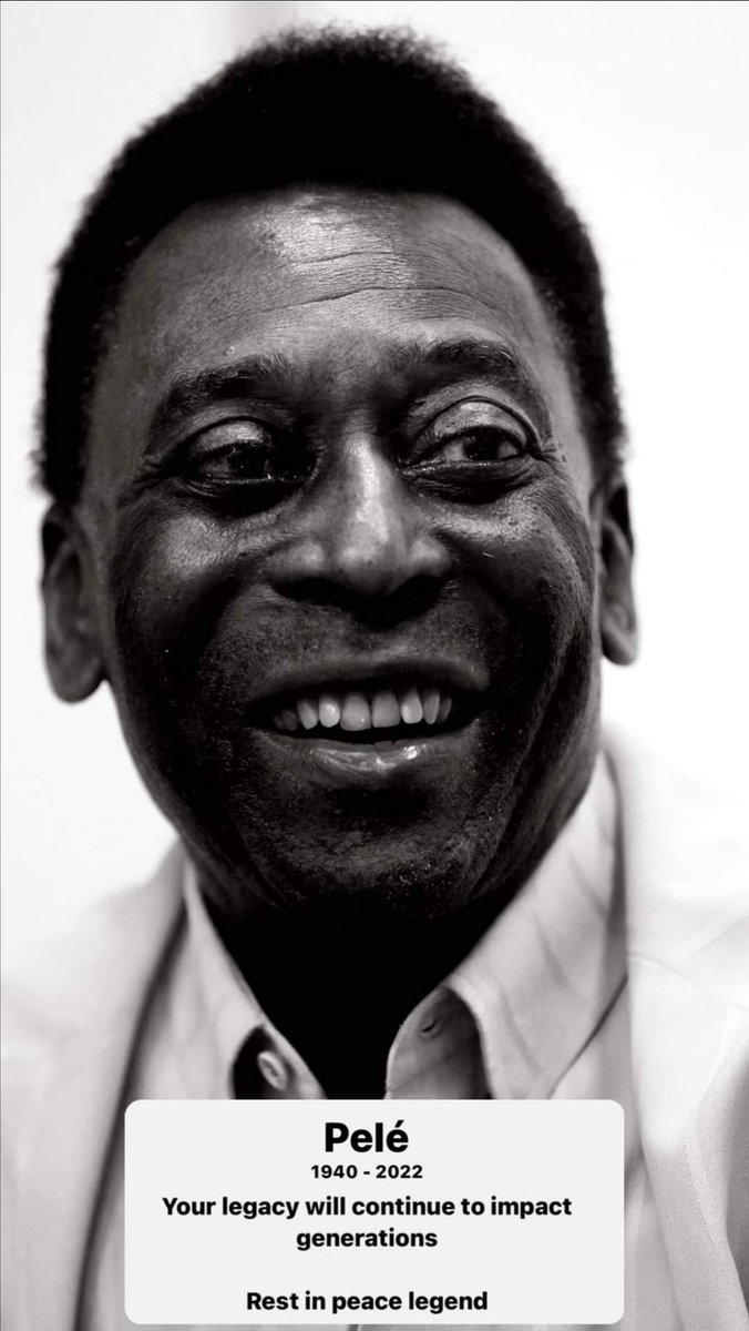 halouanim's tweet image. Pelé is gone but his magic will remain for ever