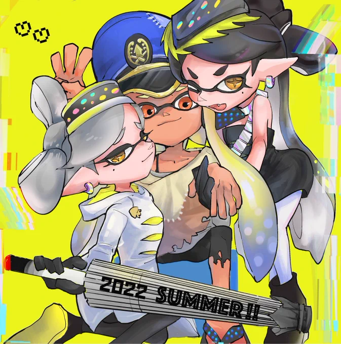 今年は「3」のおかげで沢山描けました!!来年も描きまーす!よろしう#今年も残りわずかなのでお気に入りの4枚を貼る 