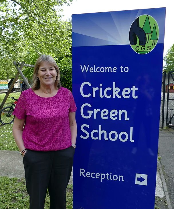 cricketgreensch's tweet photo. We are incredibly proud of our Headteacher Celia Dawson who has been awarded an OBE 'for services to Children and Young People with Special Educational Needs'. Celia has devoted her entire life to children &amp; young people with special needs and we're thankful it's now recognised! https://t.co/x5jS2TbybZ