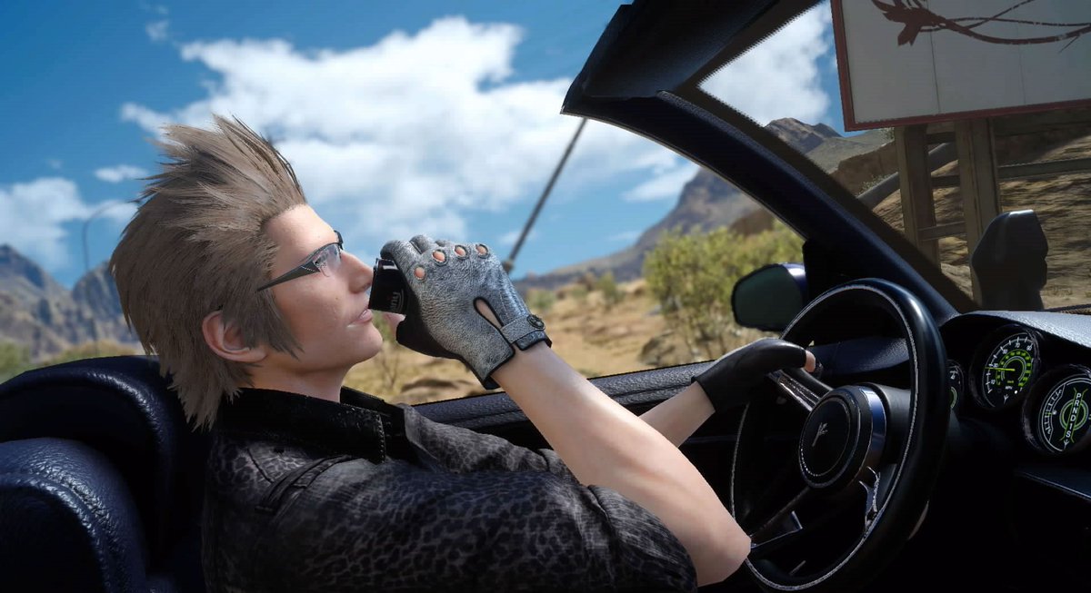 TurningtheKey's tweet photo. Prompto deserves Share of the Year because he has the ability to photograph Noctis' literal spirit and gets everyone's good side.
#FinalFantasy #Noctis #Gladio #Ignis #Prompto
#FFXV #FF15 #FF #VirtualPhotography
#PSshare #PSBlog #ShareoftheYear https://t.co/YTOS09XprN