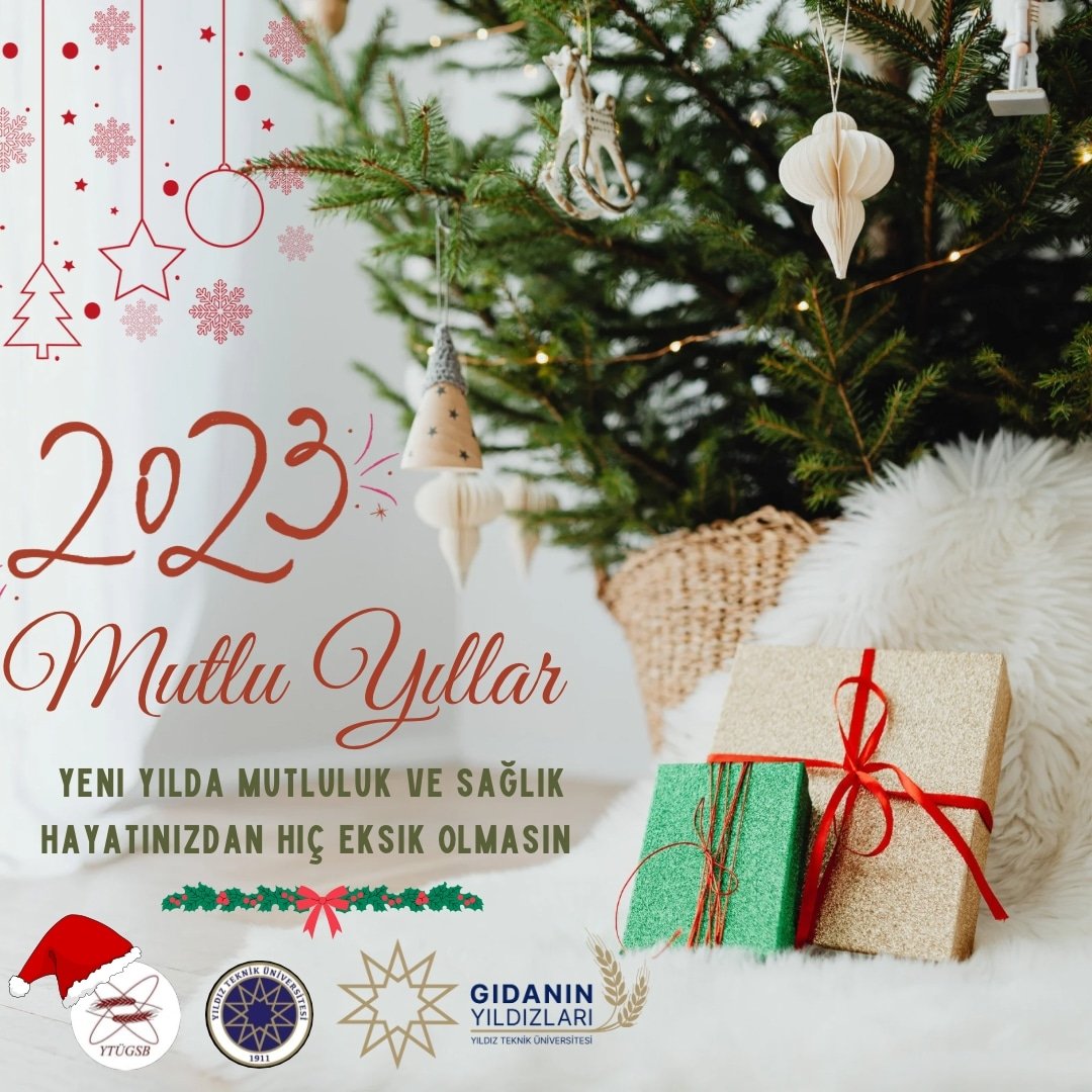 2023 Yılında sağlık,başarı,sevgi,huzur sizlerle olsun⭐

Yeni Yılımız mutluluklarla dolsun⭐

#2023NewYear #newyear #yeniyıl #gidaninyildizlari #gsbytü #ytü
